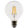 Lampadina a Filamento LED G95 E27 11W 1521Lm 3000K Trasparente - ElettroWatt.eu