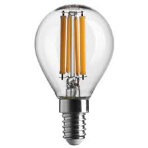 FIL.4,5W E14 4000K G45 470LM TRASPARENTE - ElettroWatt.eu