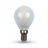 LAMP LED FIL.G45 E14 6W3000K FROSTED - ElettroWatt.eu