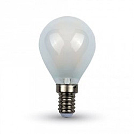 LAMP LED FIL.G45 E14 6W3000K FROSTED - ElettroWatt.eu