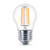 FIL.4,5W E27 4000K G45 470LM TRASPARENTE - ElettroWatt.eu