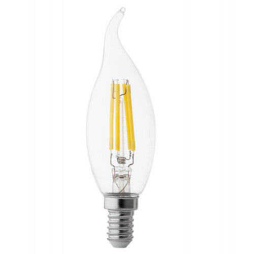 LAMPADINA LED COLPO DI VENTO E14 4,5W 3000K TRASPARENTE