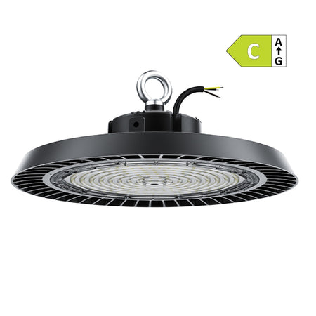 RIFLETTORE LED V-BAY 200W 346 POTENZA 32000LM - LENTE CON ANGOLO 90°