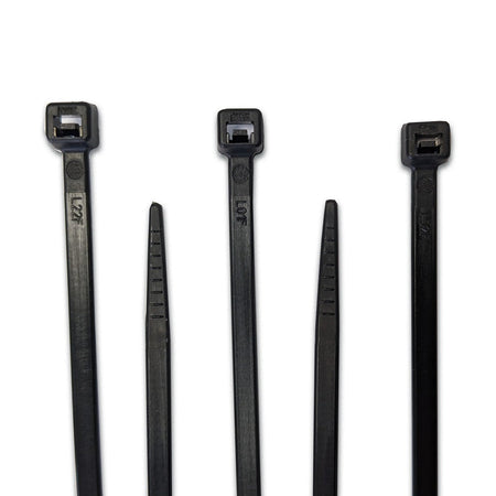 100PZ. FASCETTA NYLON NERA 365X7,6 ROBUS