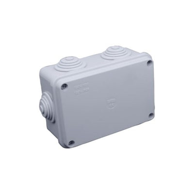 SCATOLA PASSACAVI COPERCHIO A VITE IP55 120X80X50 - ElettroWatt.eu