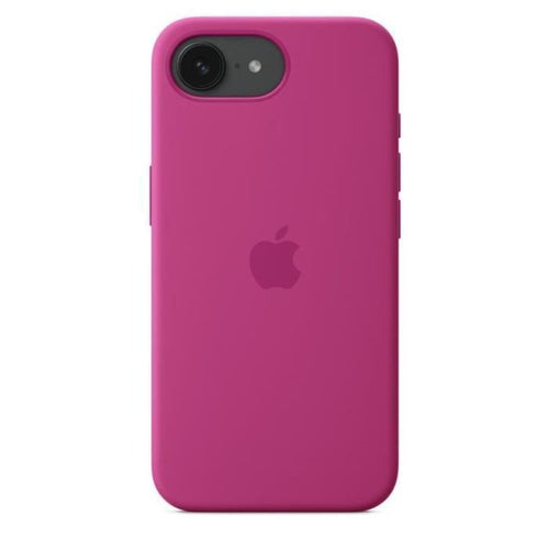 APPLE - iPhone 16E - Custodia in silicone - Fucsia