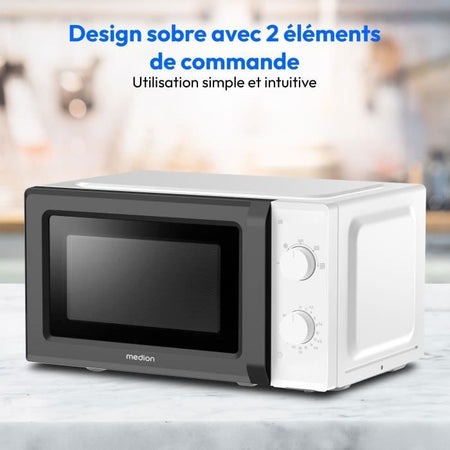 Forno a microonde MEDION MD 11475 - Bianco e nero