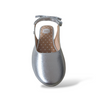 Ballerine Slingback Bambina Gioseppo Bagley | Pelle Argento Velcro Fiocco Eleganti
