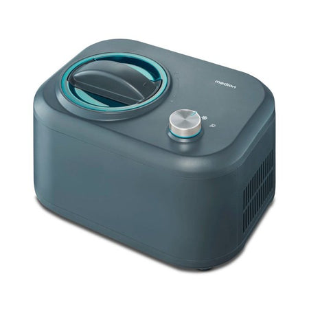 MEDION Gelatiera con compressore (adatta per la preparazione di gelati, yogurt gelato e sorbetti, 1 litro, 100