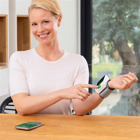 Misuratore di pressione sanguigna da polso connesso - MEDISANA - BW 360 - 1,5 V - Dispositivo medico certificato - Bianco