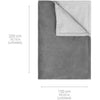Coperta Riscaldata Medisana XXL HB 675 2x1,5 m Grigio