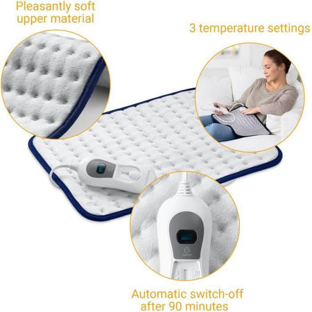 MEDISANA - HP 405 - Coperta riscaldante - 3 impostazioni di temperatura - Spegnimento automatico dopo 90 minuti