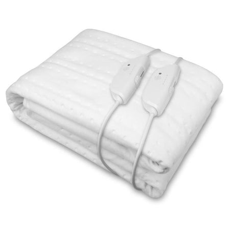 Topmelas riscaldata da mezisana king size - Hu 676 xxl - 2 elementi di controllo, 150 x 160 cm, 4 impostazioni di temperatura, lavabili