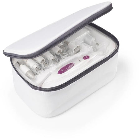 MEDISANA - Macchina per manicure e pedicure - 85153 - 7 accessori - Custodia - Adattatore di rete