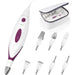 MEDISANA - Macchina per manicure e pedicure - 85153 - 7 accessori - Custodia - Adattatore di rete