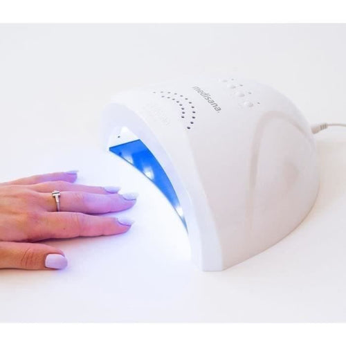 Asciuga unghie UV LED - MEDISANA - ND A80 - 2 in 1 per tutti i gel e smalti UV - Timer - 2 intensità - Spegnimento automatico