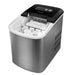 MEDION Ice Maker (MD17739), produttore di ghiaccio veloce, produce cubetti di ghiaccio in soli 6-12 minuti, vassoio per cubetti di ghiaccio