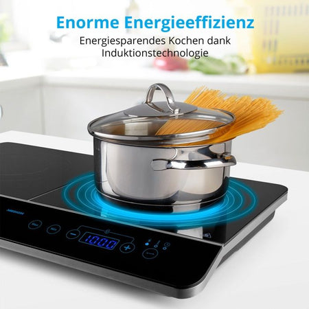 Piano cottura a induzione da libera installazione - MEDION - MD 15324 - 2 fuochi - L 60,3 x P 35,5 cm