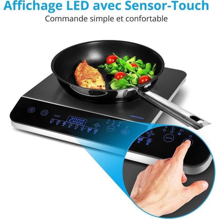 Piano cottura a induzione da libera installazione - MEDION - MD 17595 - 1 fuoco - L 29 x P 36 cm