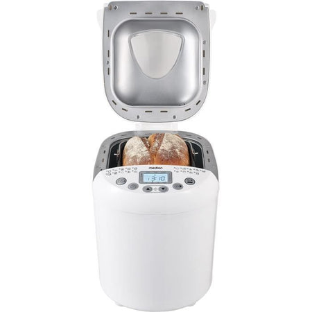 Macchina per il pane - MEDION - 50073723 - 550 W - 19 programmi - Hublot - Bianco