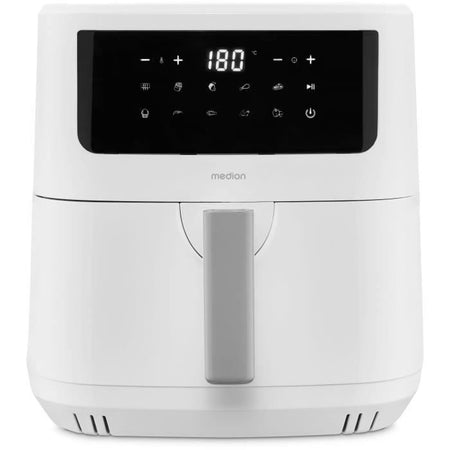 Friggitrice ad Aria Calda - MEDION - 50073000 - 2150 W - Touch screen - 9 programmi - Bianca