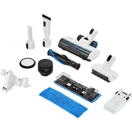MEDION P400 W - Scopa Senza Fili - Potenza di Aspirazione 26 kPa - Filtro HEPA - Accessori Integrati - 3 Livelli di Potenza