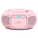 Radio CD - MEDION - FM - 2x2,2W RMS - Rosa