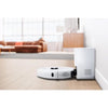 MEDION X41 SW+ - Robot aspirapolvere con stazione di svuotamento - 200 min - Aspirazione potente da 8000 Pa - Navigazione laser