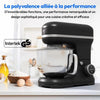 Robot da cucina 3 in 1 - MEDION - MD18430 - 1200 W - 5 L - 8 velocità - Funzione tritatutto - Nero