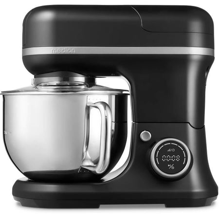 Robot da cucina 3 in 1 - MEDION - MD18430 - 1200 W - 5 L - 8 velocità - Funzione tritatutto - Nero