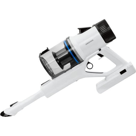 Aspirapolvere senza fili - MEDION MD11860 - 55 min - 400 W - 2.500 mAh - Bianco / Grigio