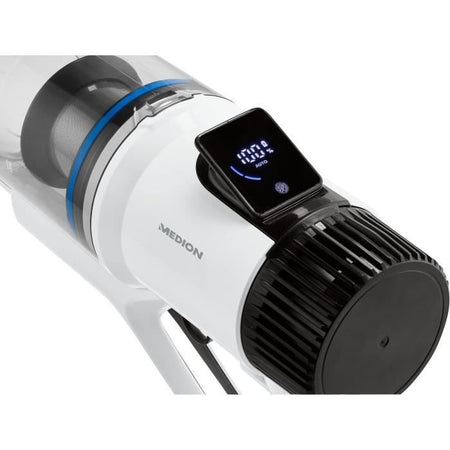 Aspirapolvere senza fili - MEDION MD11860 - 55 min - 400 W - 2.500 mAh - Bianco / Grigio