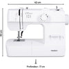 Macchina da cucire - MEDION - SM 70 - 71W - 12 punti - 700 giri/min - LED - Bianco