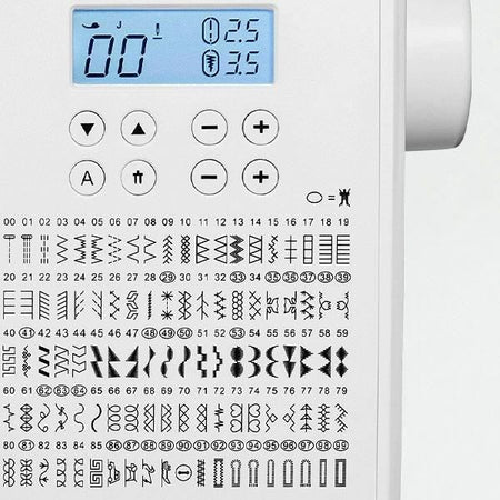 Macchina da cucire digitale - MEDION - SD 36 - 38W - 270 punti - 700 giri/min - LED - Bianco