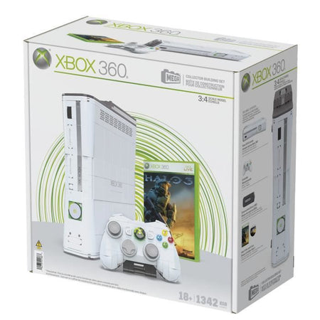 Set di costruzione - MEGA - Replica Xbox 360 - 1342 pezzi - Controller con LED - Per adulti