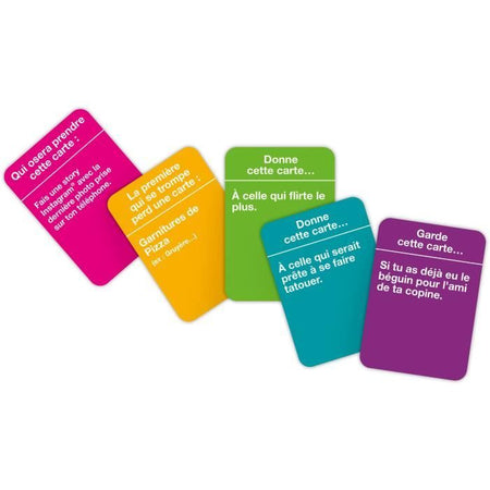 Cosa mi fai per le ragazze? - Gioco di società - Megableu - Dai 18 anni