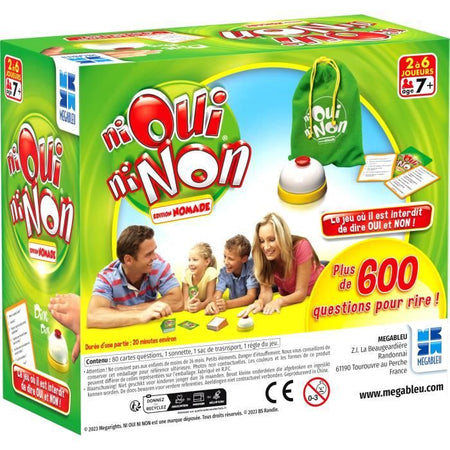 Né Sì né No - Il gioco in versione da viaggio - MEGABLEU