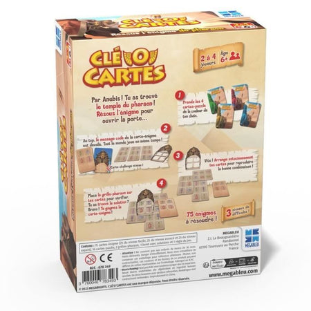 CLE'O'CARTES - MEGABLEU - Gioco da tavolo