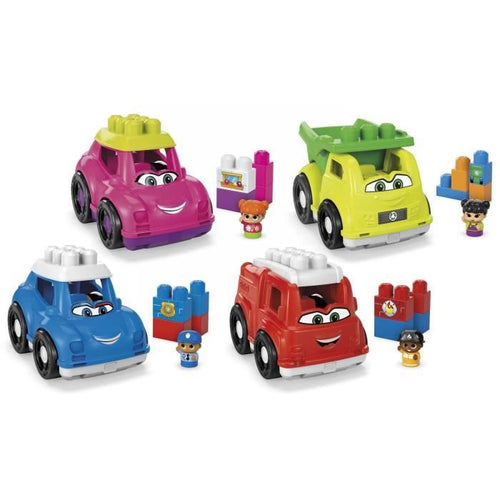 Mega Bloks - Lil' First Builders Vehicles (modello casuale) - Mattoncini da costruzione - 12 mesi e oltre - MEGA Bloks - CND62