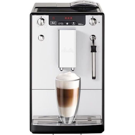 Melitta Caffeo Solo & Milk E 953-102 con molinillo integrado Plata