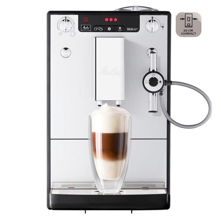 Melitta Coffee Machine - Solo & Perfect Milk E957-203 Silver
