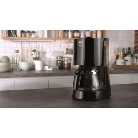Macchina da caffè filtro - MELITTA - Enjoy II 1017-02 - 1000 W - 10/15 tazze - Nero