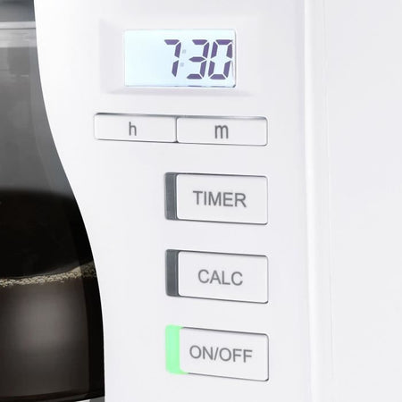 Macchina da caffè filtro - Melitta - Look V Timer 1025-07 - 1,25L - 10 tazze - 1080 Watt