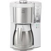 Melitta Coffee Machine - Look V Therm Perfection 1025-15 White/Spazzod Acciaio