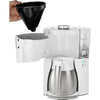 Melitta Coffee Machine - Look V Therm Perfection 1025-15 White/Spazzod Acciaio