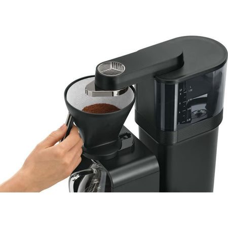Macchina da caffè filtro - MELITTA - Epour 1024-11 - 1515 W - 2/8 tazze - Nero / Cromo