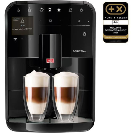 Macchina da caffè automatica con macinacaffè - MELITTA - Barista SE F830-003 - 1450 W - Nero