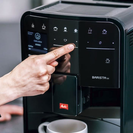 Macchina da caffè automatica con macinacaffè - MELITTA - Barista SE F830-003 - 1450 W - Nero