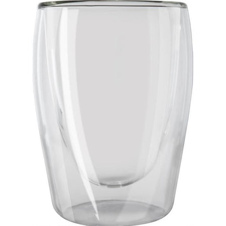 MELITTA Set di 2 bicchieri in borosilicato per caffè lungo 200 ml trasparenti