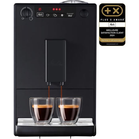 MELITTA E950-222 Macchina per caffè espresso automatica con macinacaffè Solo Caffeo - Nero puro
